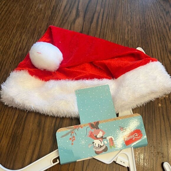 NWT Disney Mickey and Minnie Christmas Holiday hat and sweater set. Size 4T - Picture 5 of 10